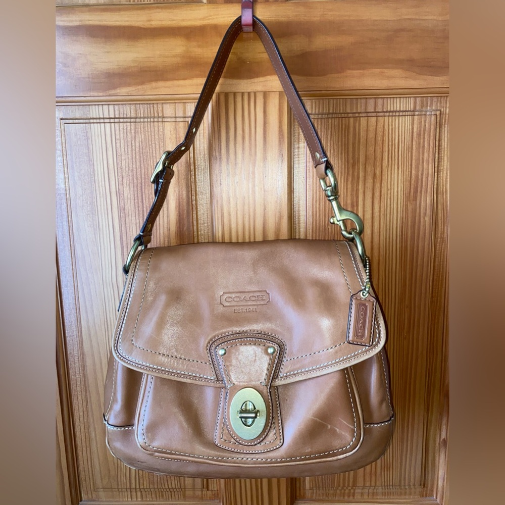 Coach Legacy Ali 65th Anniversary Edition Leather Shoulder Bag